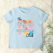 Seashell Collectors Club kids organic t-shirt