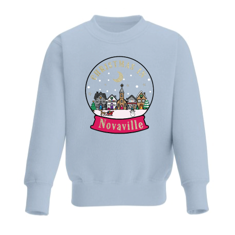 Personalised Christmas in Sweatshirt (kids and adults)