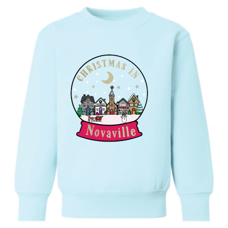 Personalised Christmas in Sweatshirt (kids and adults)