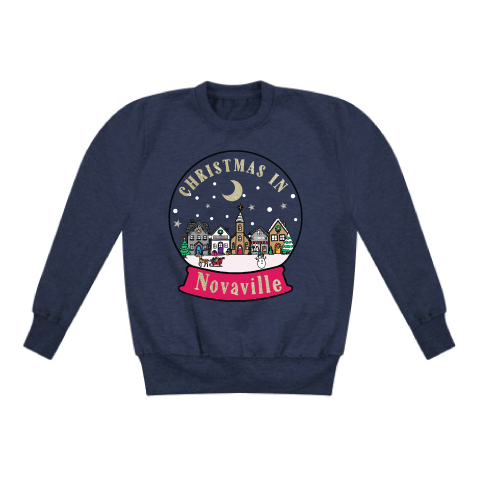Personalised Christmas in Sweatshirt (kids and adults)