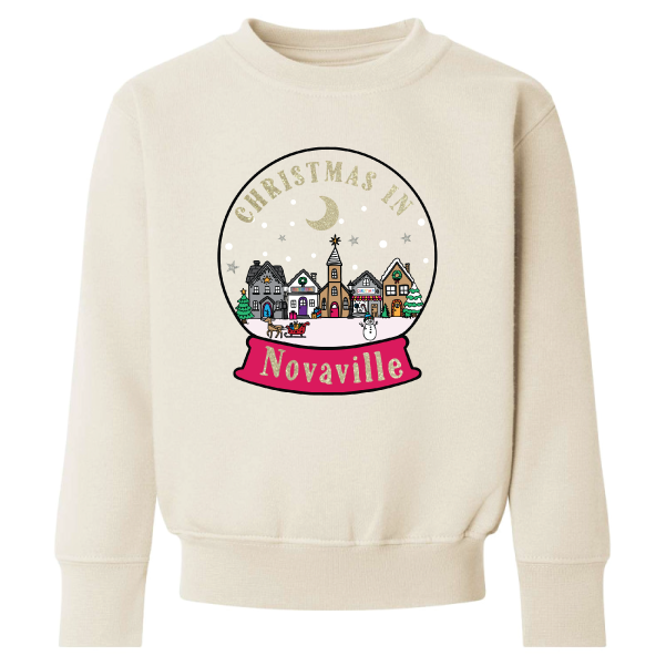 Personalised Christmas in Sweatshirt (kids and adults)