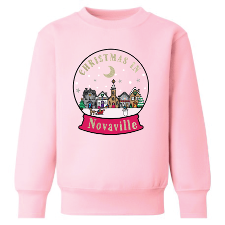 Personalised Christmas in Sweatshirt (kids and adults)