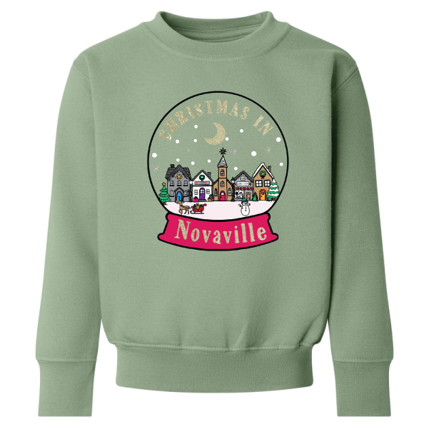 Personalised Christmas in Sweatshirt (kids and adults)