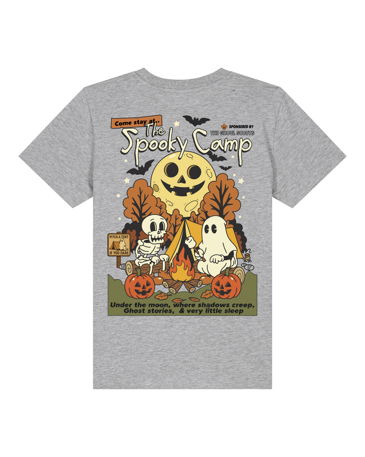 Spooky camp (adult & Kids) organic t-shirt