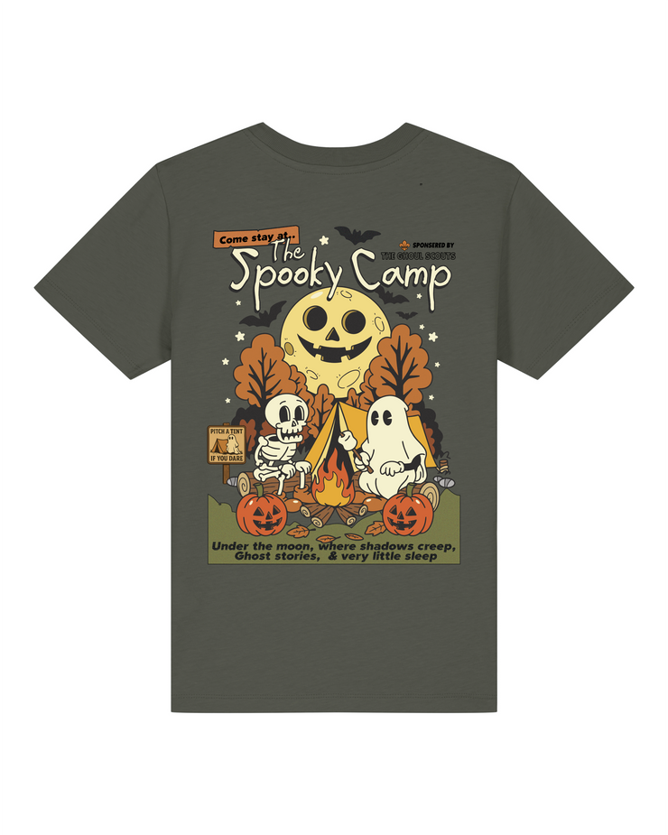 Spooky camp (adult & Kids) organic t-shirt