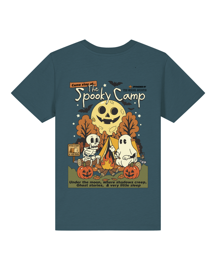 Spooky camp (adult & Kids) organic t-shirt