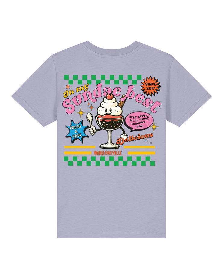 Sundae Best - organic/Stripe t-shirt (adults and kids)