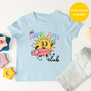 Sunny Days Club kids organic t-shirt