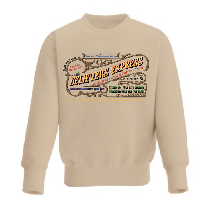 The Believer's Express Sweatshirt (kids & adults)