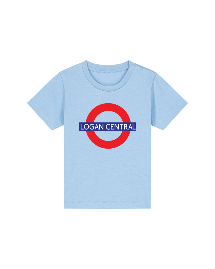 London Tube (Personalised) kids organic t-shirt