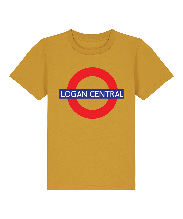 London Tube (Personalised) kids organic t-shirt