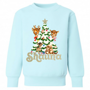 Vintage tree personalised Sweatshirt (kids & adults)