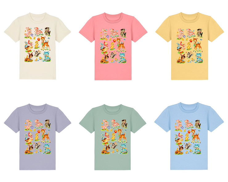 VINTAGE SPRING organic cotton t-shirt