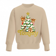 Vintage tree personalised Sweatshirt (kids & adults)