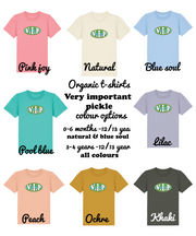 Very Important Pickle organic kids tee