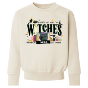 Witches Society (personalised) Kids Halloween Sweatshirt/ Hoodie