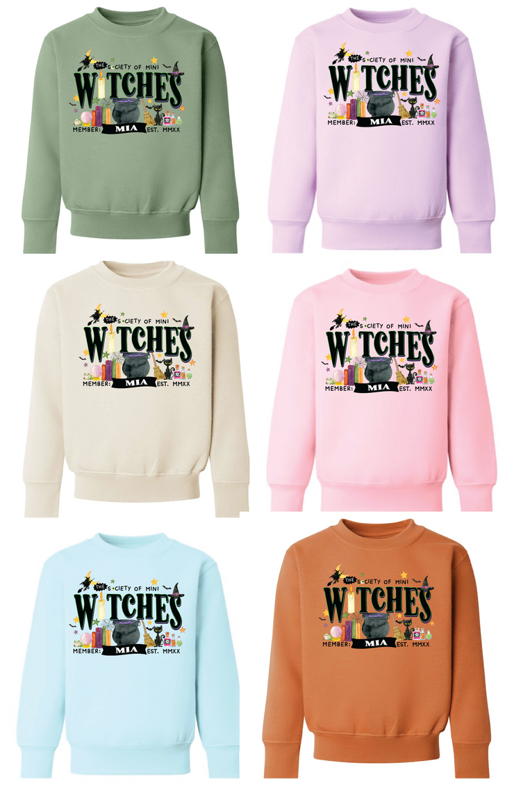 Monster Society (personalised) Kids Halloween Sweatshirt/ Hoodie