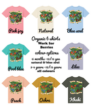 Will work for Berries organic kids tee