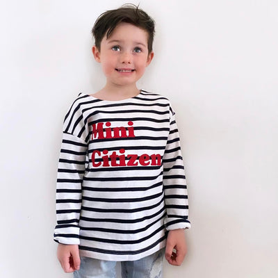 Mini Citizen Striped Breton long sleeves