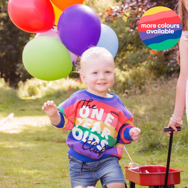 The Birthday Club Rainbow Kids Jumper