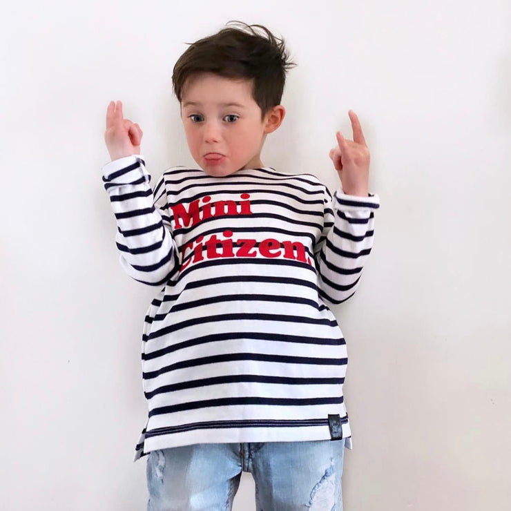 Mini Citizen Striped Breton long sleeves