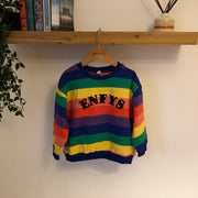 Personalised name kids Rainbow Jumper & Sets Misfits