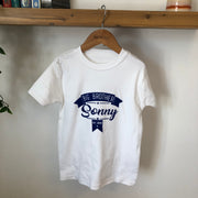 Personalised kids Name & Birthday/ Big/Little Sister/Brother Misfits