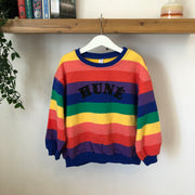 Personalised name kids Rainbow Jumper & Sets Misfits