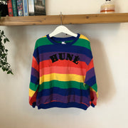 Personalised name kids Rainbow Jumper & Sets Misfits