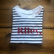 Personalised kids misfits Name T-shirts & raglans