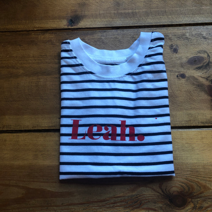 Personalised kids misfits Name T-shirts & raglans