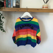 Personalised name kids Rainbow Jumper & Sets Misfits