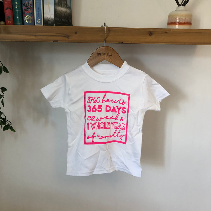 Personalised kids Name & Birthday/ Big/Little Sister/Brother Misfits