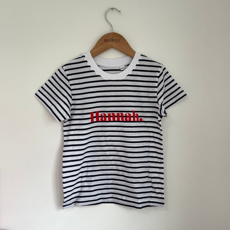 Personalised kids misfits Name T-shirts & raglans