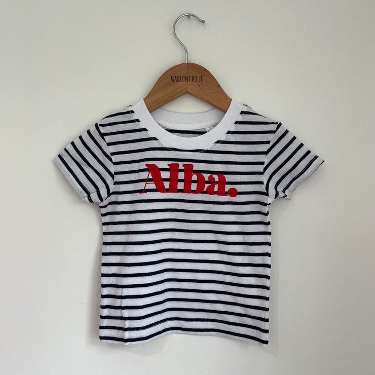 Personalised kids misfits Name T-shirts & raglans