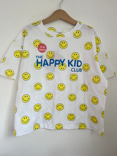 Pre-made - happy kid club yellow smiley