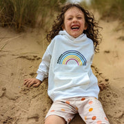 End of the rainbow zip hoodie