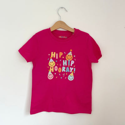 Pre-made hip hip tee - Size 5-6 years