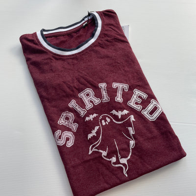 Pre-made- spirited adults tee XS