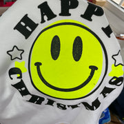 Pre-made - happy christmas pyjamas - 2/3 years (misfit)