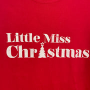 Pre-made - little miss christmas - 9-10 years (misfit)