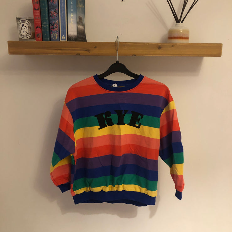 Personalised name kids Rainbow Jumper & Sets Misfits