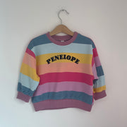 Personalised name kids Rainbow Jumper & Sets Misfits