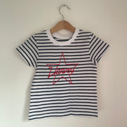 Personalised kids misfits Name T-shirts & raglans