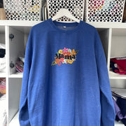 Pre-made- Mama blue Adults sweater 3XL