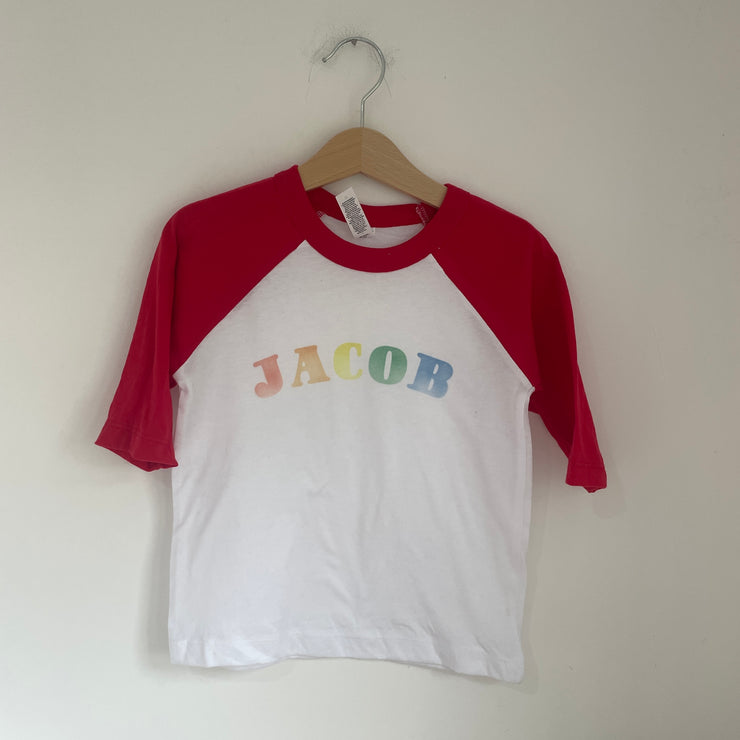 Personalised kids misfits Name T-shirts & raglans