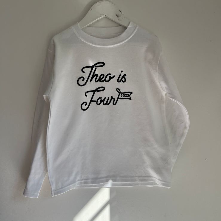 Personalised kids Name & Birthday/ Big/Little Sister/Brother Misfits