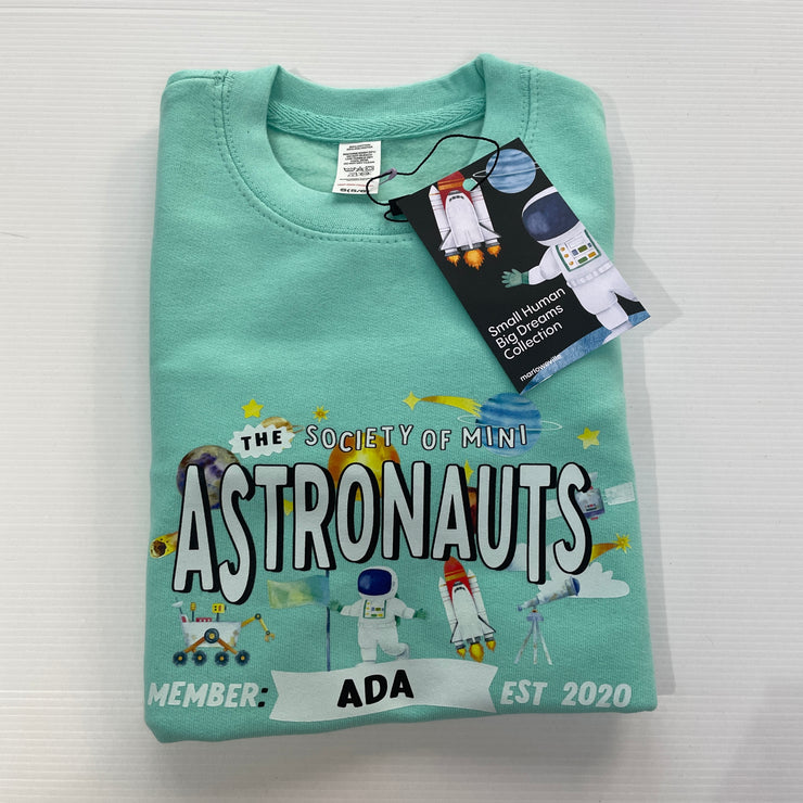 Mini Dreams astronaut kids (personalised) sweater