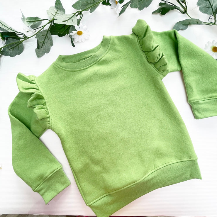 Custom Frill Kids Sweatshirt (Any Design)