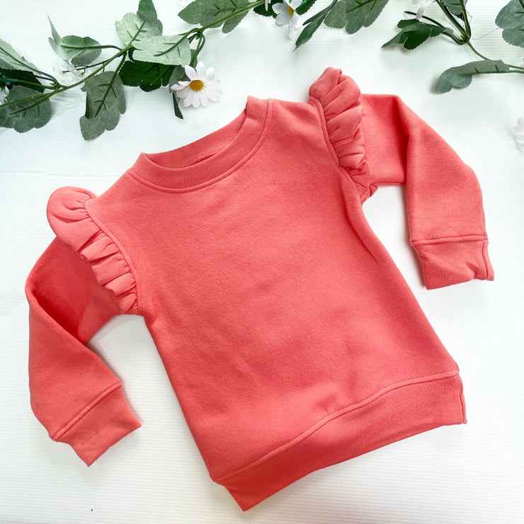 Custom Frill Kids Sweatshirt (Any Design)